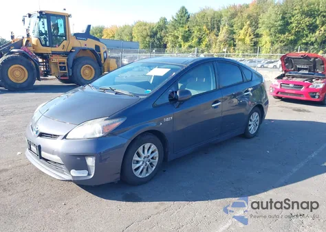 2012 Toyota Prius Plug-In из США, поврежденный, VIN JTDKN3DP2C3011975